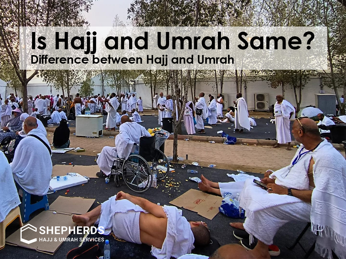 Is hajj the same as umrah difference between hajj and umrah